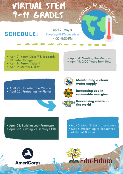 STEM 9-11 Schedule English STEM 9-11 Schedule English