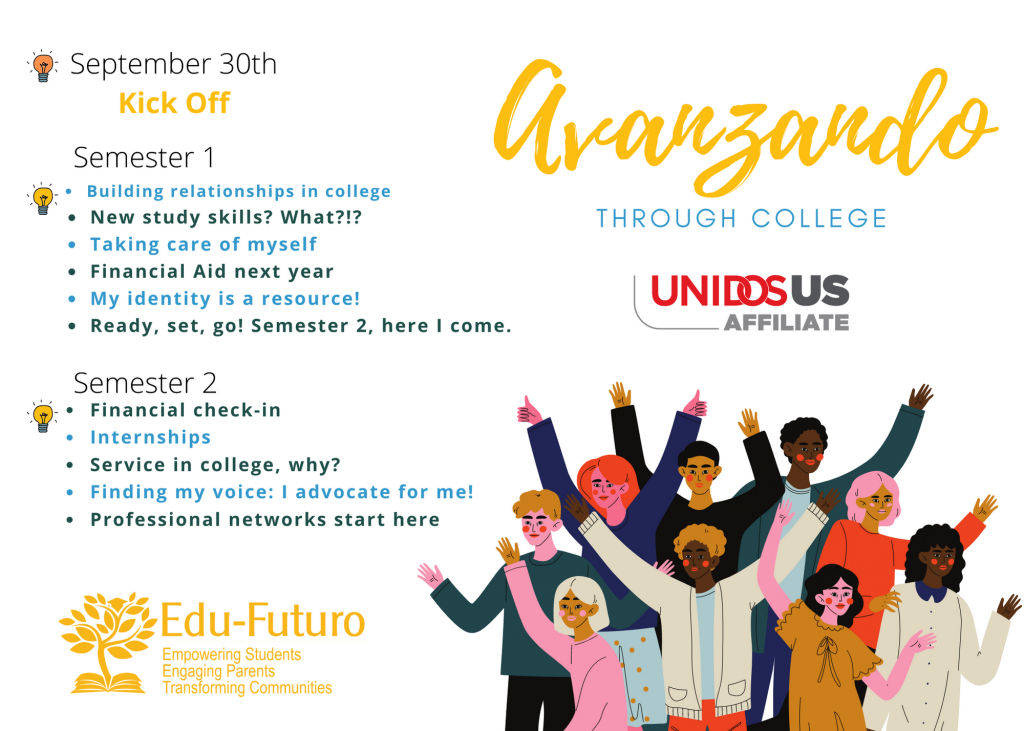 AVANZANDO Flyer 2021-2022 AVANZANDO Flyer 2021-2022