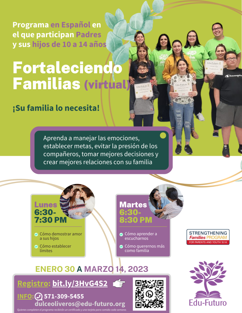 SFP-4 Fortaleciendo Familias january 2023